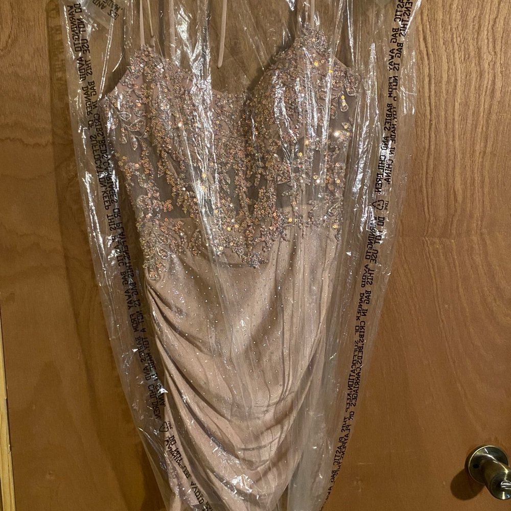 Elegant Pink Dress by Amelia Couture